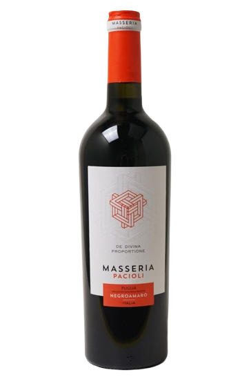 Masseria Pacioli | Negroamaro 2021 (Doos van 6 flessen)