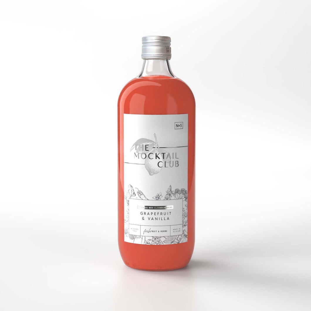 Mocktail Grapefruit & Vanilla (1L)
